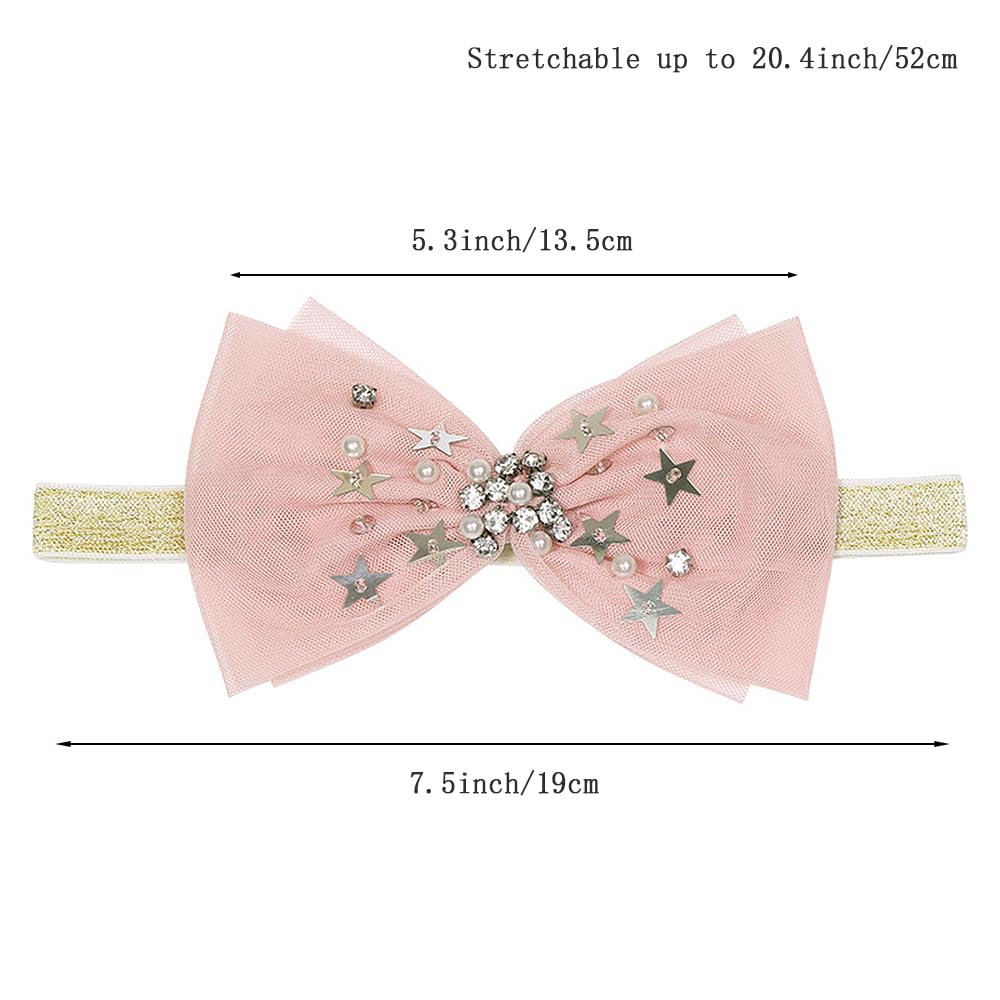 Yheahin stretchable band viewed from side—flexible sizing for 0-3 years.