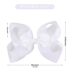 YHXX YLEN girl wearing bows in pigtails for everyday cute styling
