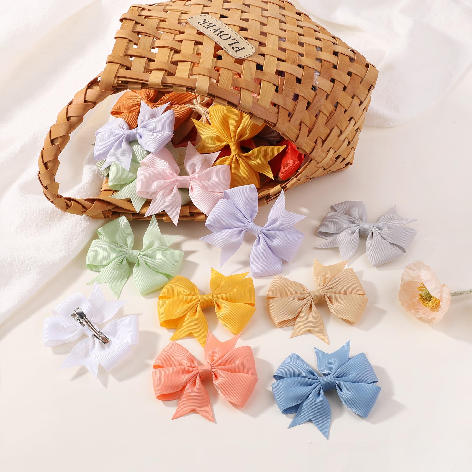 YLEN YHXX handmade grosgrain ribbon bows highlight quality and comfort