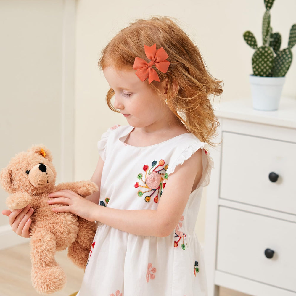YLEN YHXX securely glued bows stay in place during active play