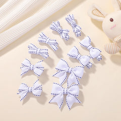 YHXX YLEN baby girl bows ideal for pigtails and bangs.
