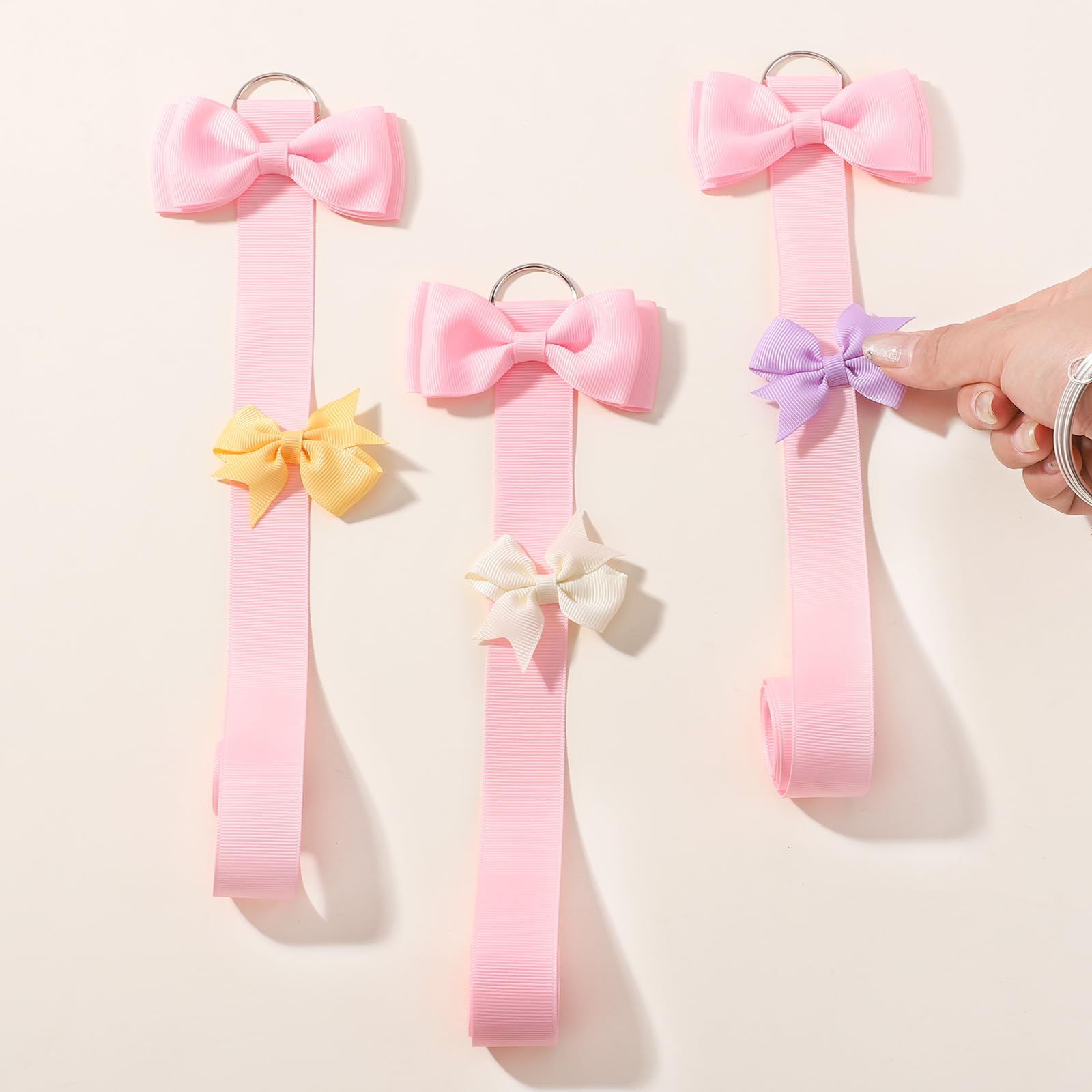 YHXX YLEN baby hair bows organizer tidies clips for quick selection.