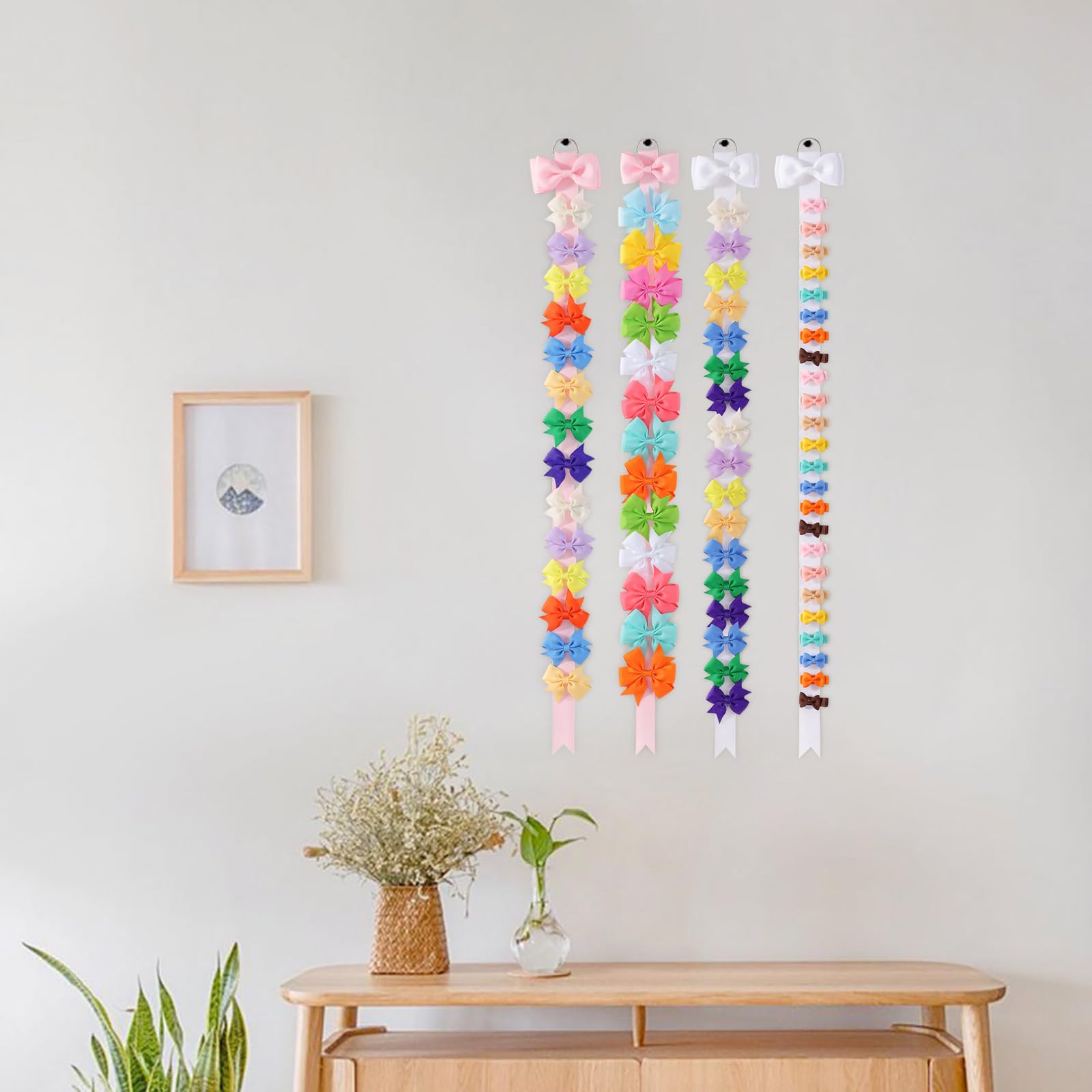 YLEN YHXX bow holder multi-use display encourages kids to choose favorites