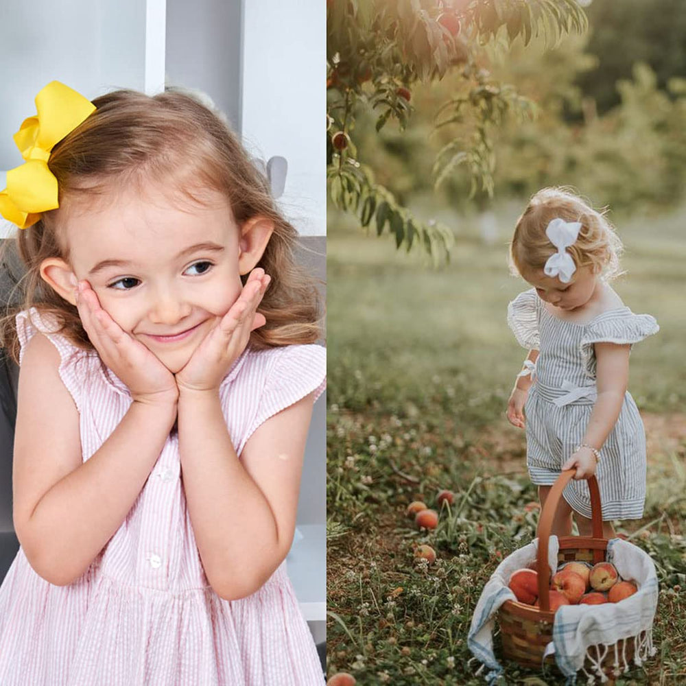 YHXX YLEN photo-ready bows ideal for family portraits