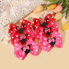 YHXX YLEN handmade-ribbon-bows closeup showing quality craftsmanship.