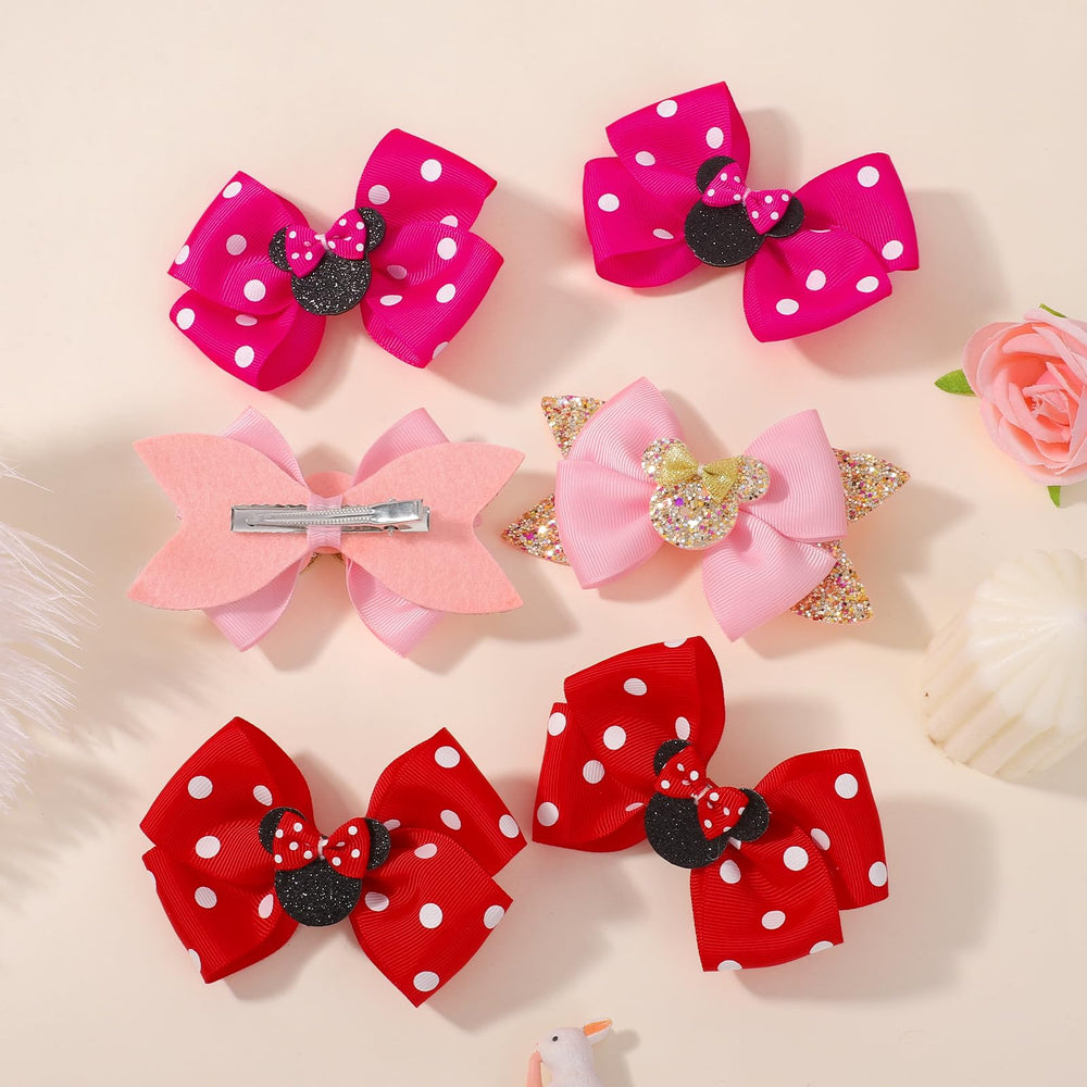 YHXX YLEN mouse ears bow clip packaging display ready to gift