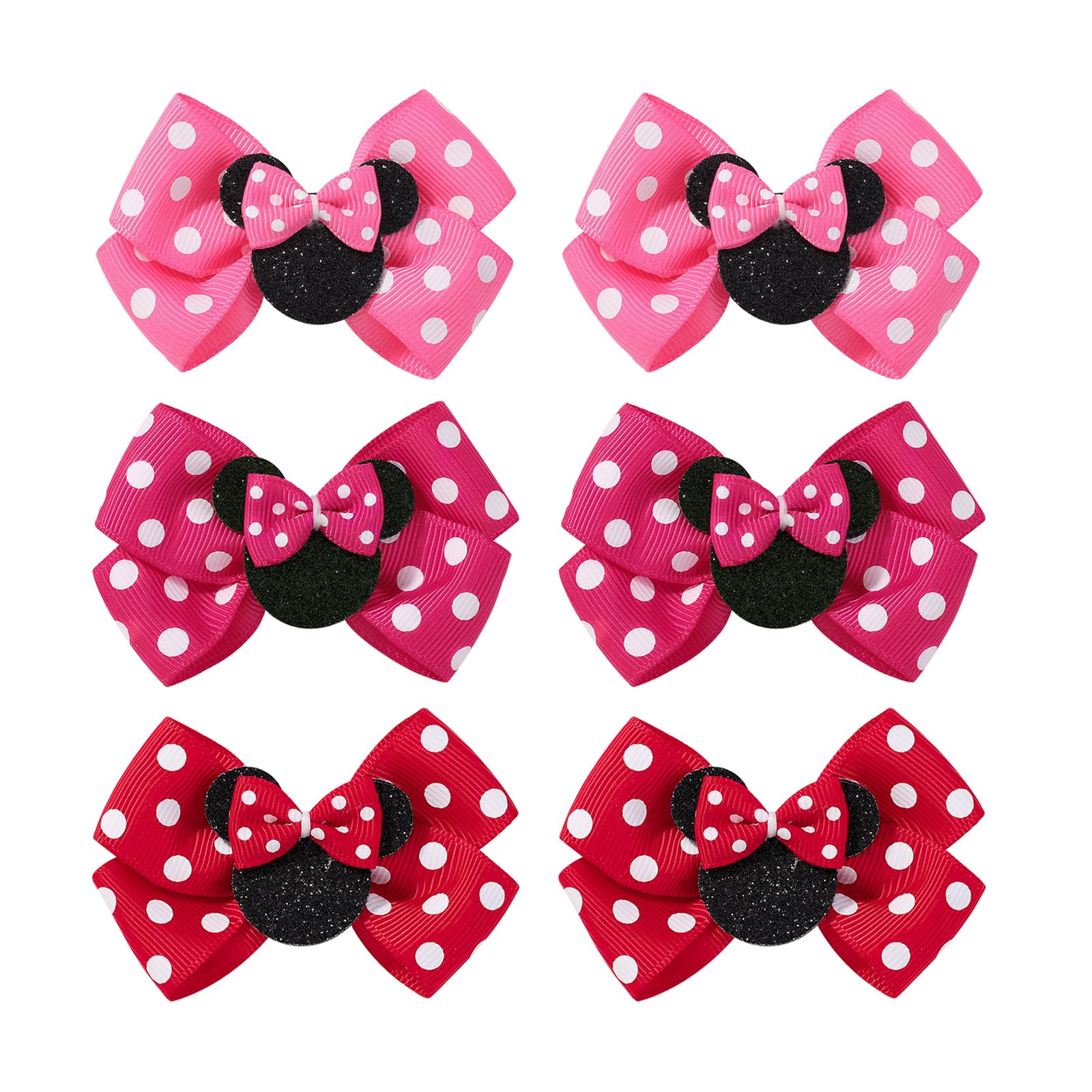 YHXX YLEN mouse ears pink bows for daily outfits