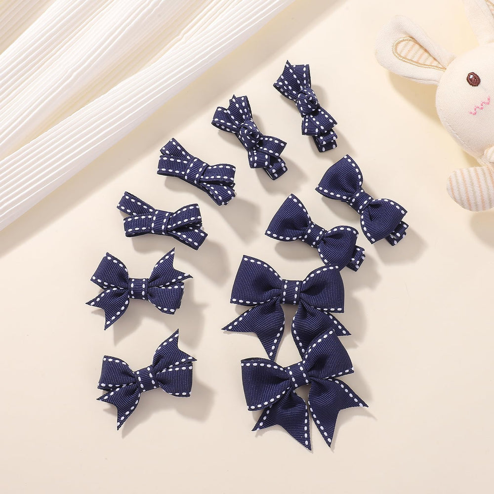 YHXX YLEN bows on pigtails and bangs for ready-to-wear daily looks.