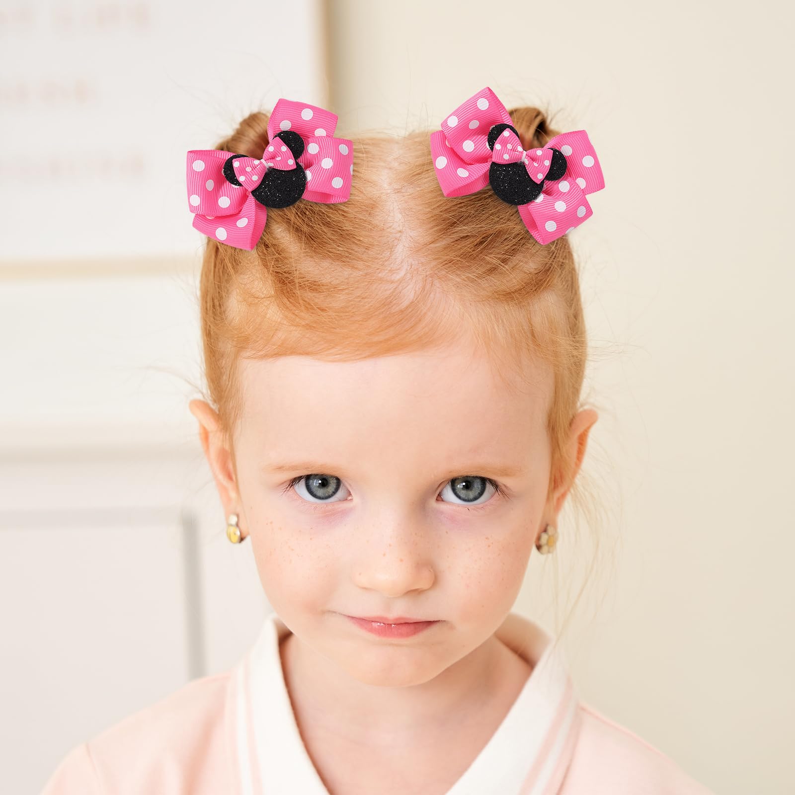 YHXX YLEN polka dot shimmer bows for party looks