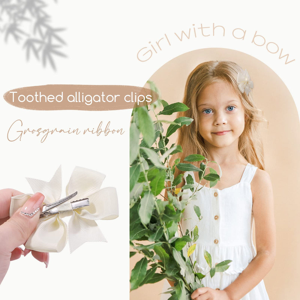 YHXX YLEN soft, comfortable bows for baby girls.
