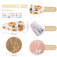 YHXX YLEN toddler hair clips stay in place during active play.