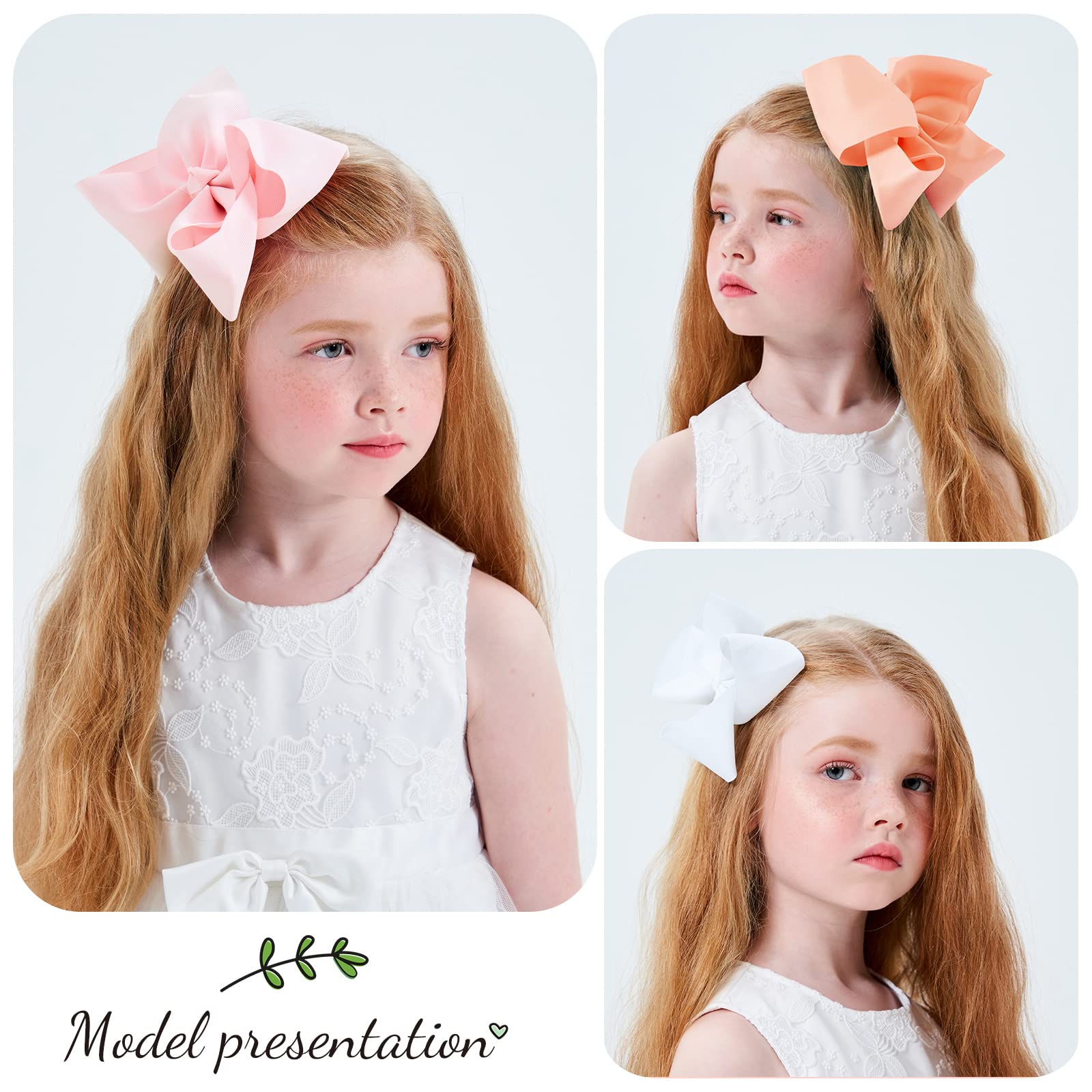 YHXX YLEN grosgrain ribbon bow showcases durable, comfortable wear all day.