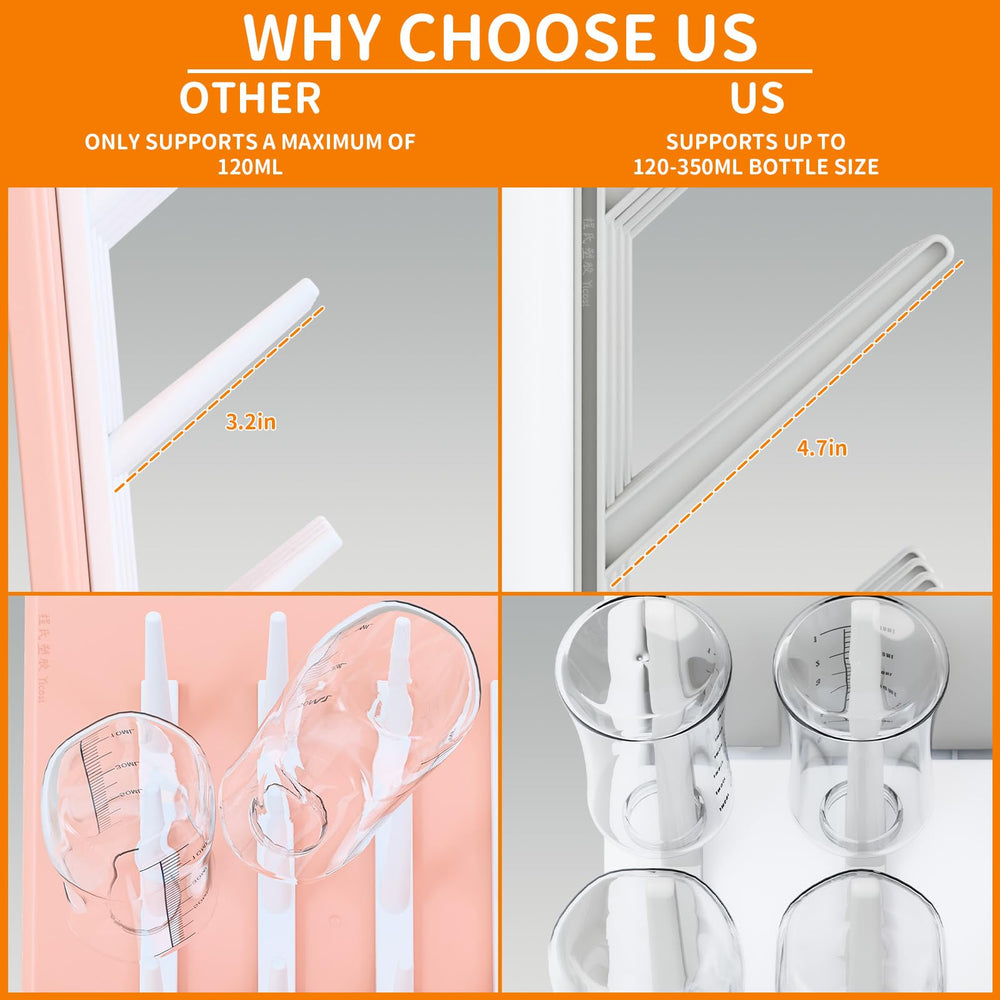 Yieach detachable-drip-tray prevents water pooling for easy cleaning.