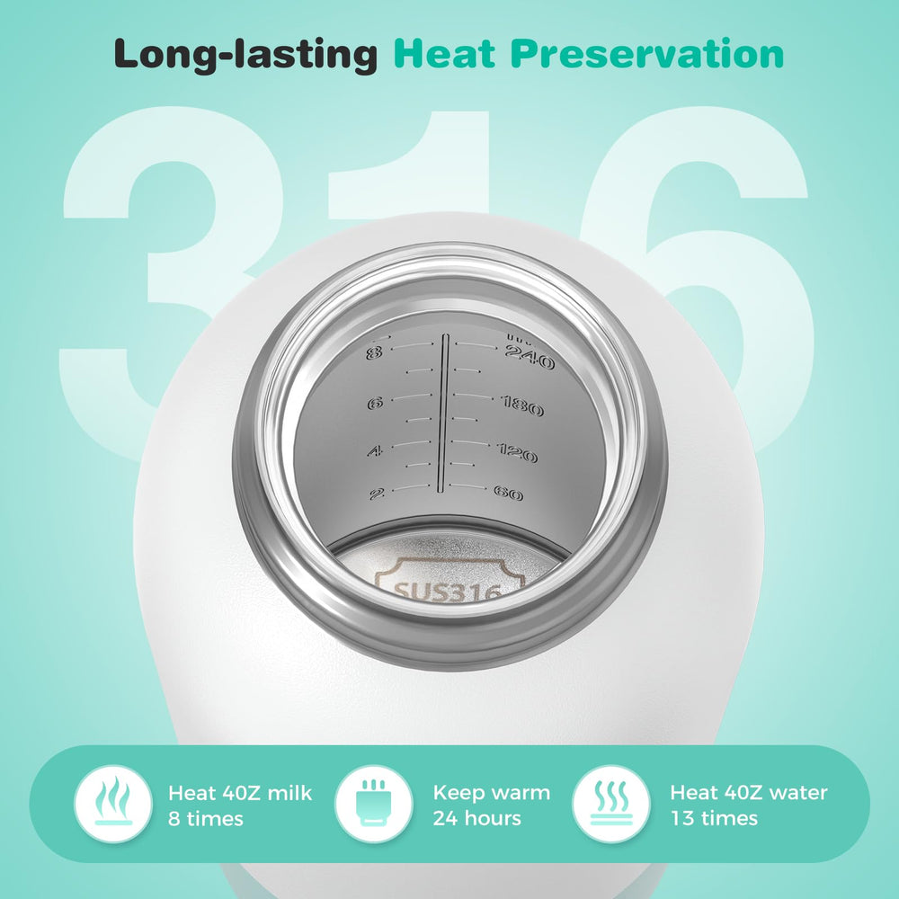 YIGU SUS316L stainless steel interior emphasizes safe, durable materials.