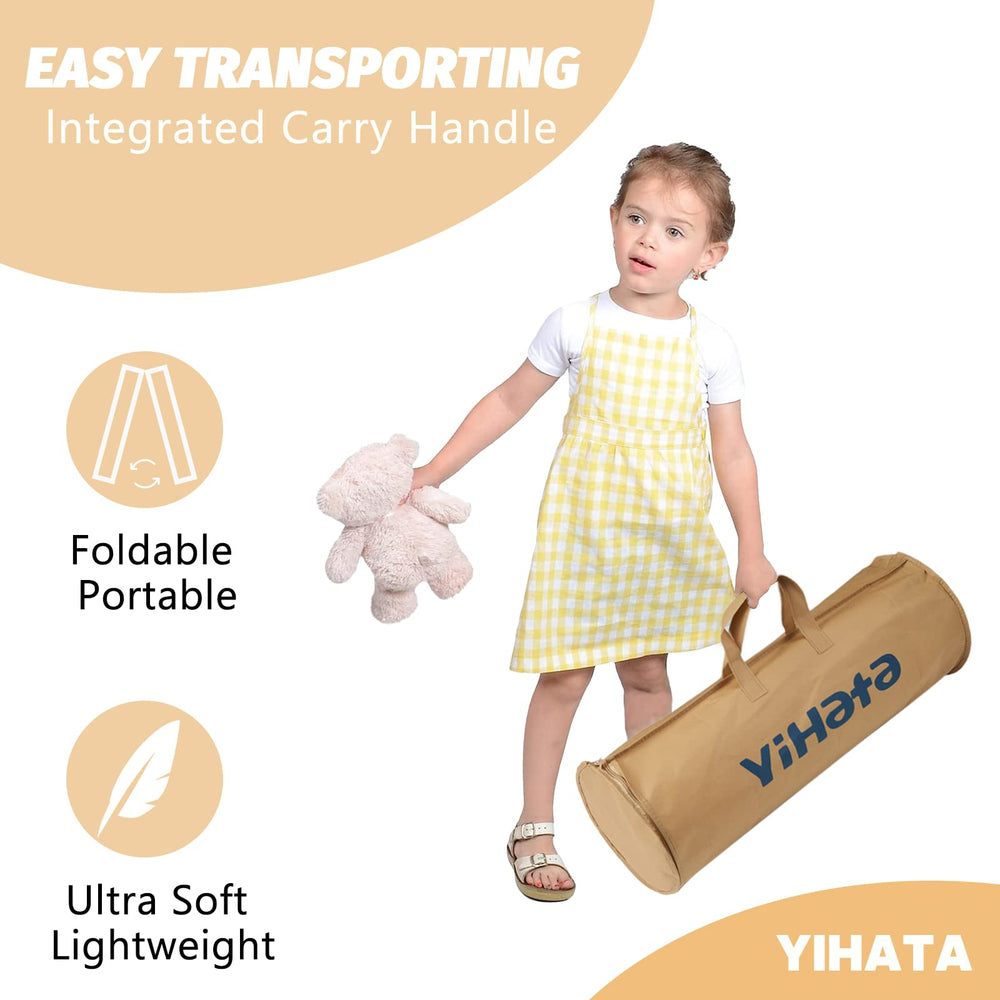 YIHATA bed rail carry bag supports travel and storage
