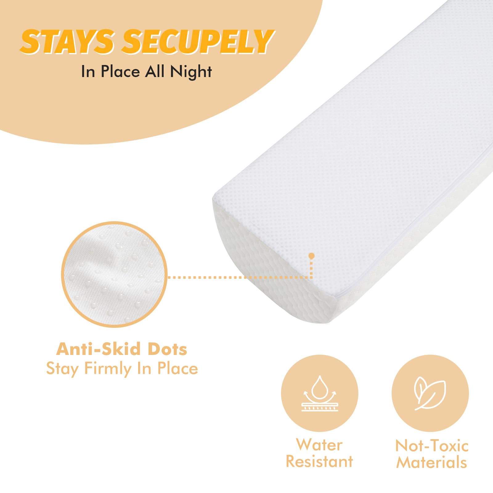 Carrying bag included with YIHATA bed rail for safe travel