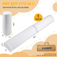 YIHATA bed rail under-sheet installation demonstrates easy setup