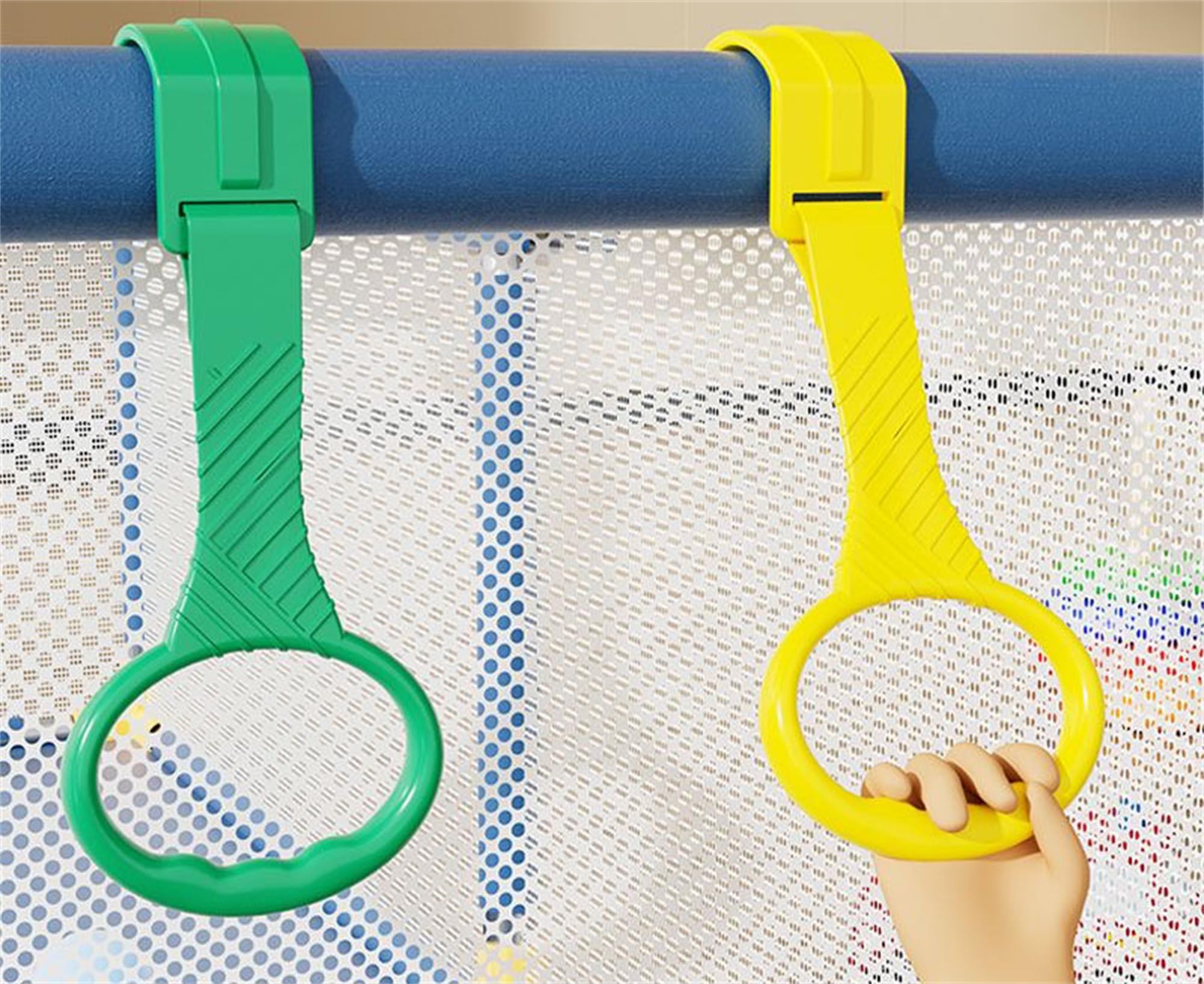 YIKANGHENG walk assistant baby using shows safe practice in crib area