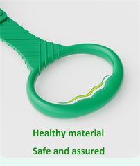 YIKANGHENG walk assistant crib ring green highlights durable rubber and safe grip for active play