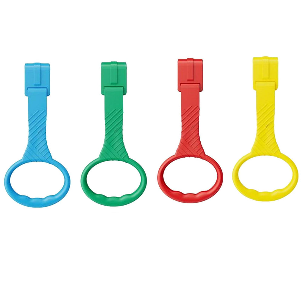 YIKANGHENG walk assistant crib ring red demonstrates easy grip for early standing practice