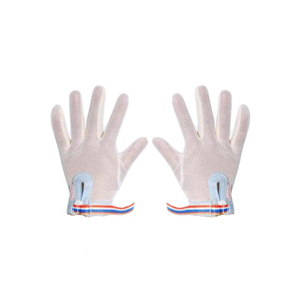 YILIUJIU thumb-sucking guard gloves on hand with soft material for gentle habit support.