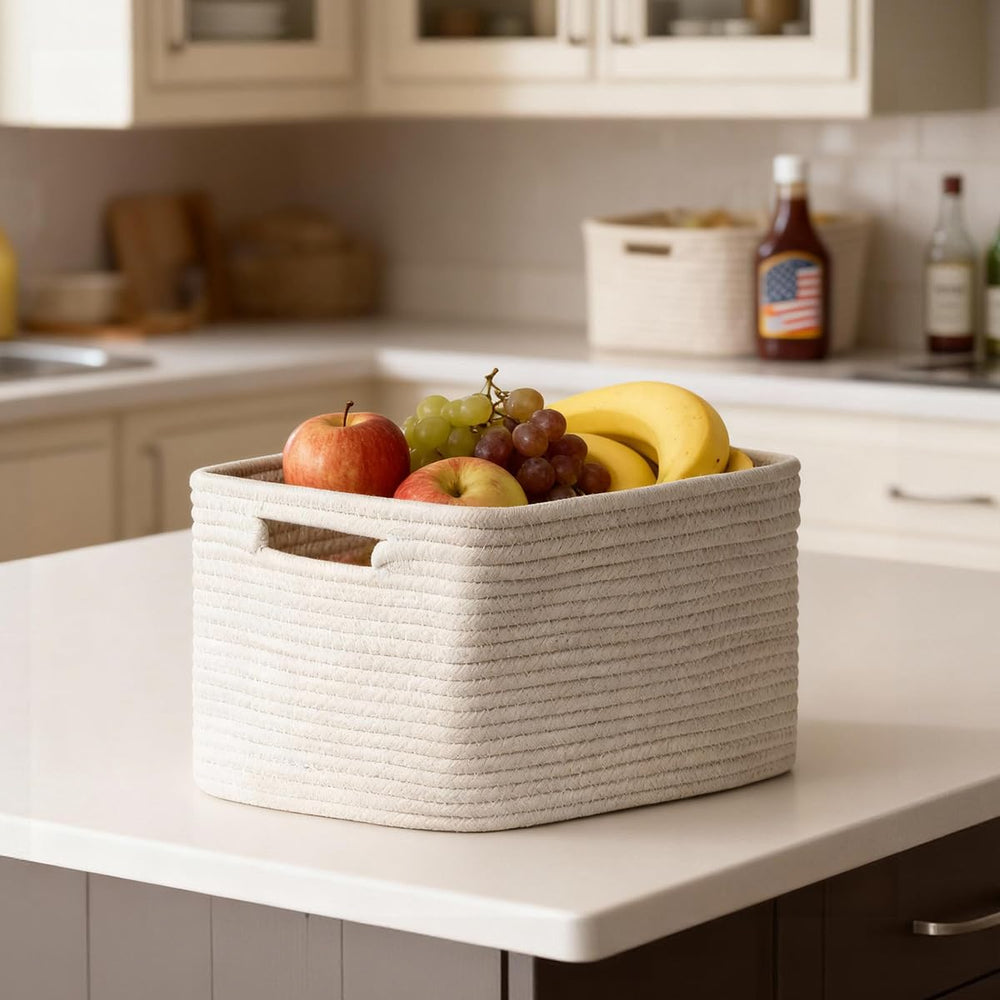 Yilobi woven baskets blend decor and storage for clutter-free spaces