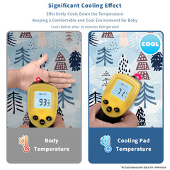 Yinbly gel car seat cooler pad car-seat compatibility supports various seats.