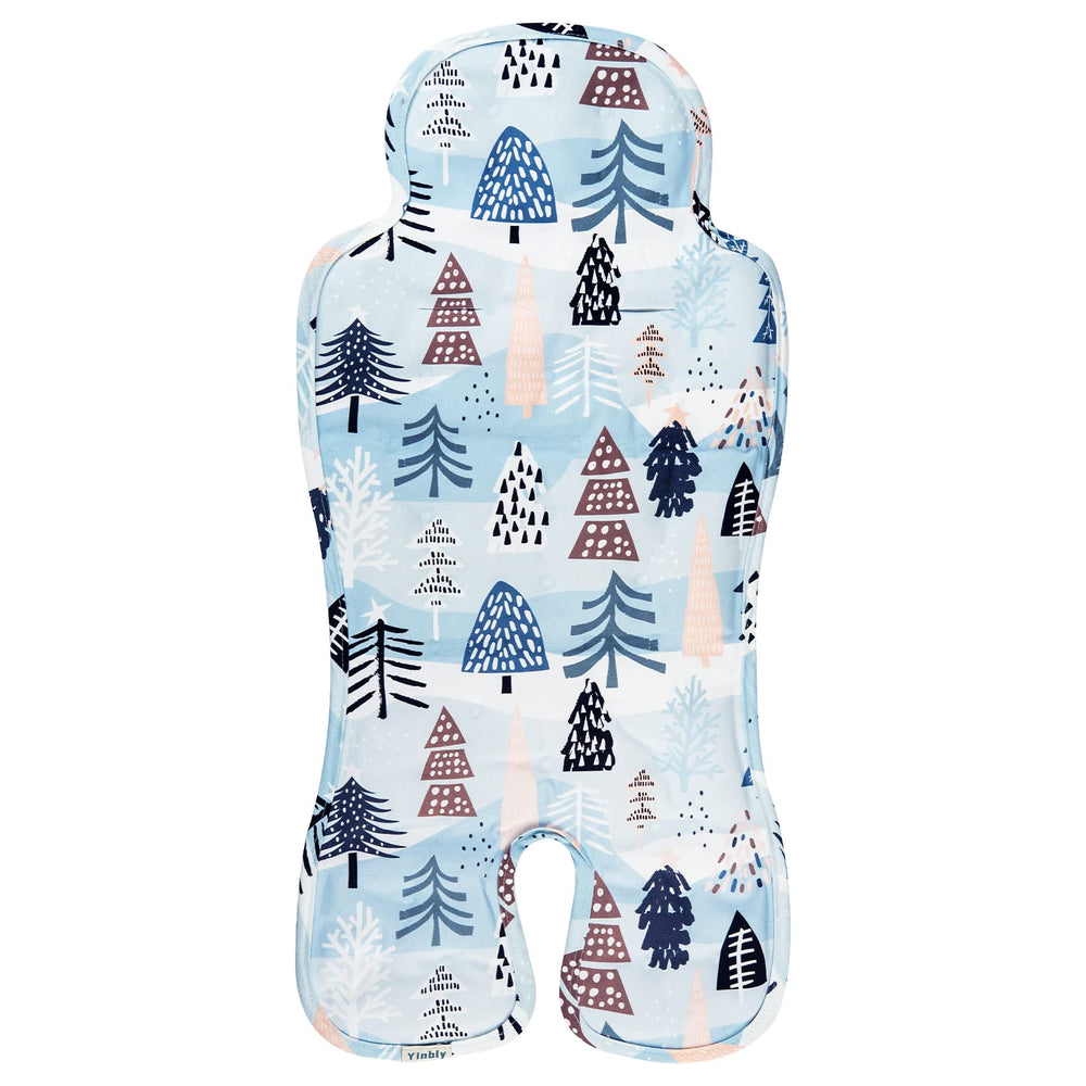 Yinbly gel car seat cooler pad folded for travel and storage.