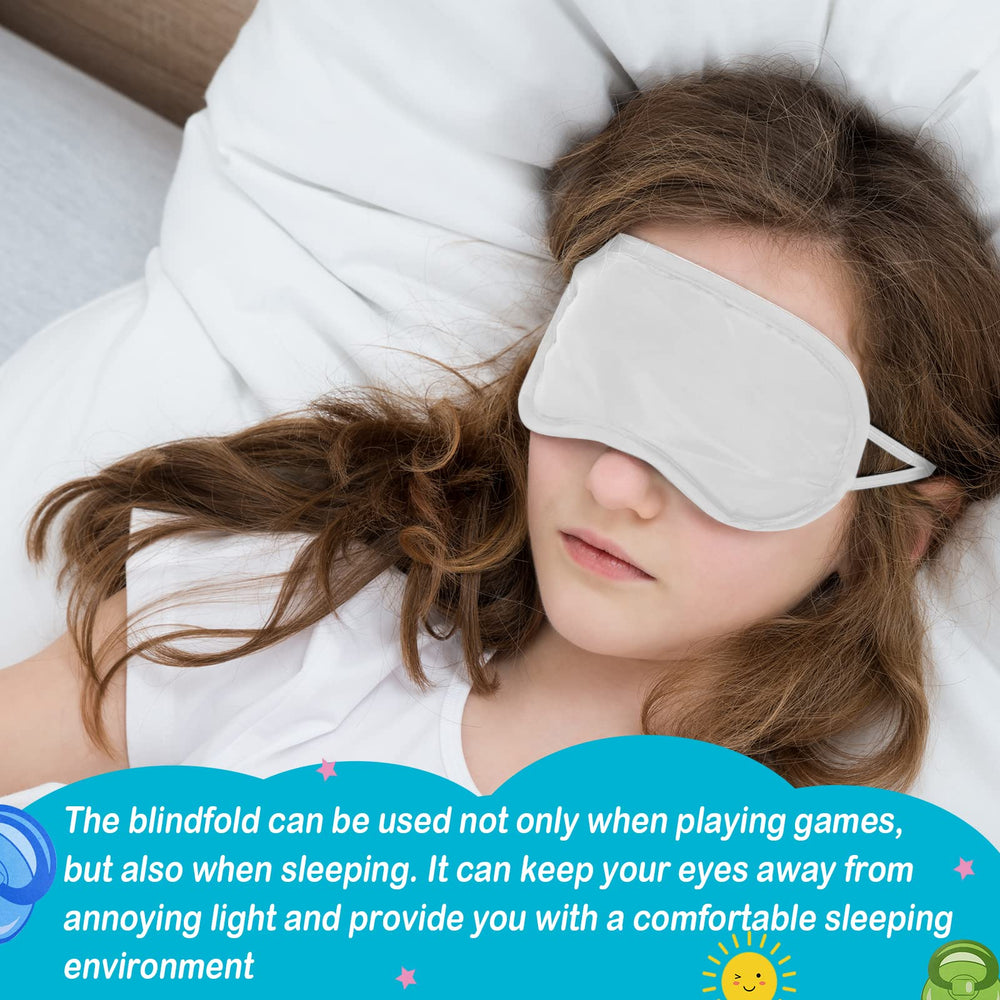 Yinder party decor includes poster, 36 stickers, and blindfold for playful games.