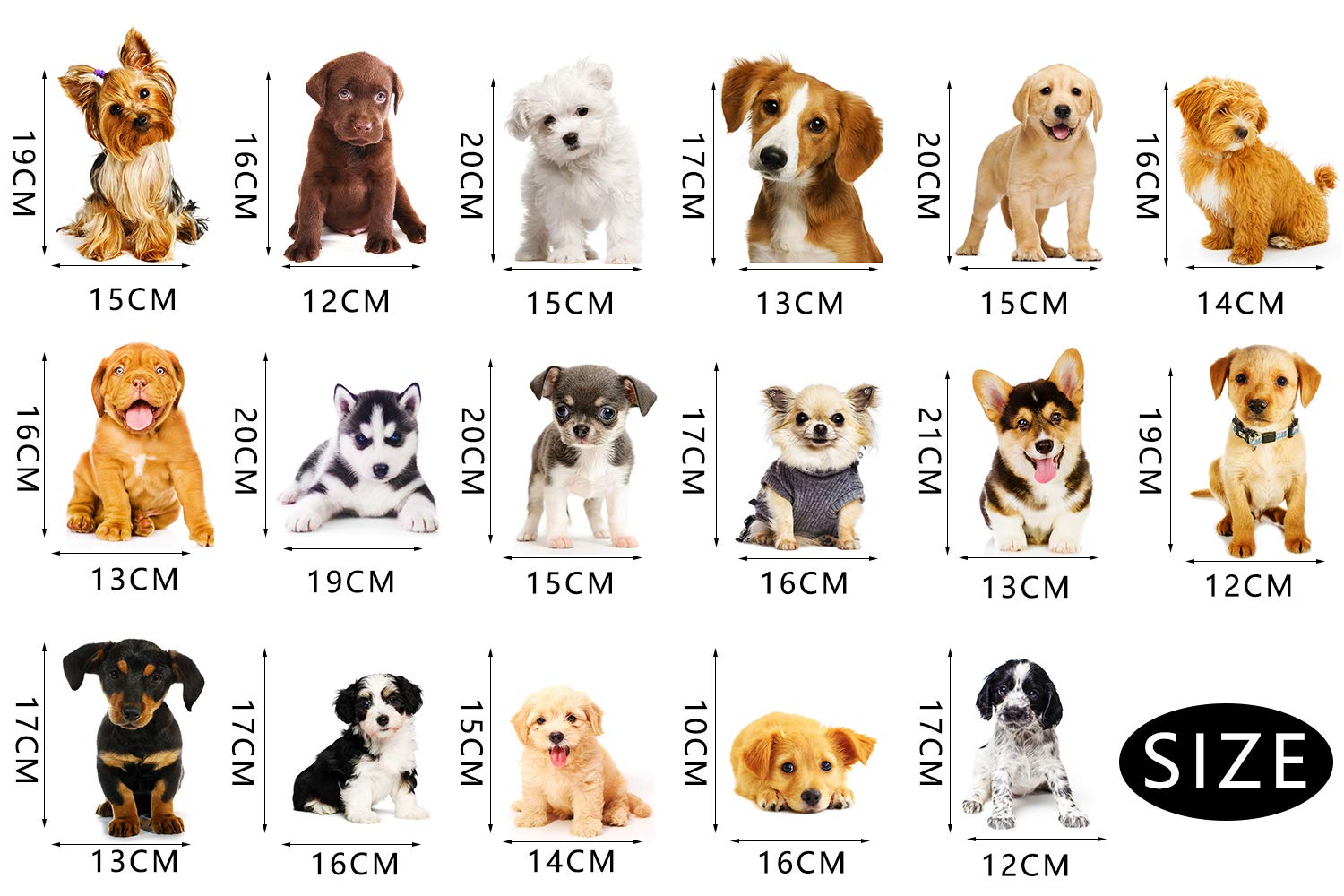 YINECO 17Dogs bedroom decor adds cozy, kid-friendly atmosphere