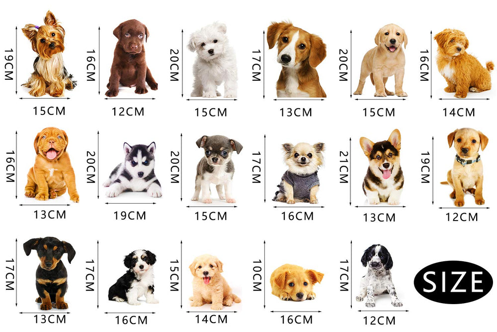 YINECO 17Dogs bedroom decor adds cozy, kid-friendly atmosphere