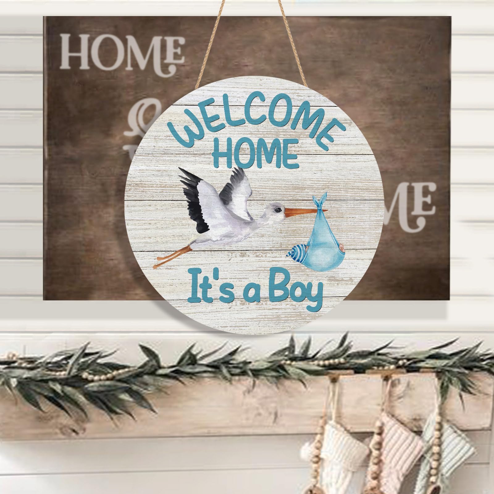 YINENA farmhouse porch wall decor adding vibrant seasonal flair