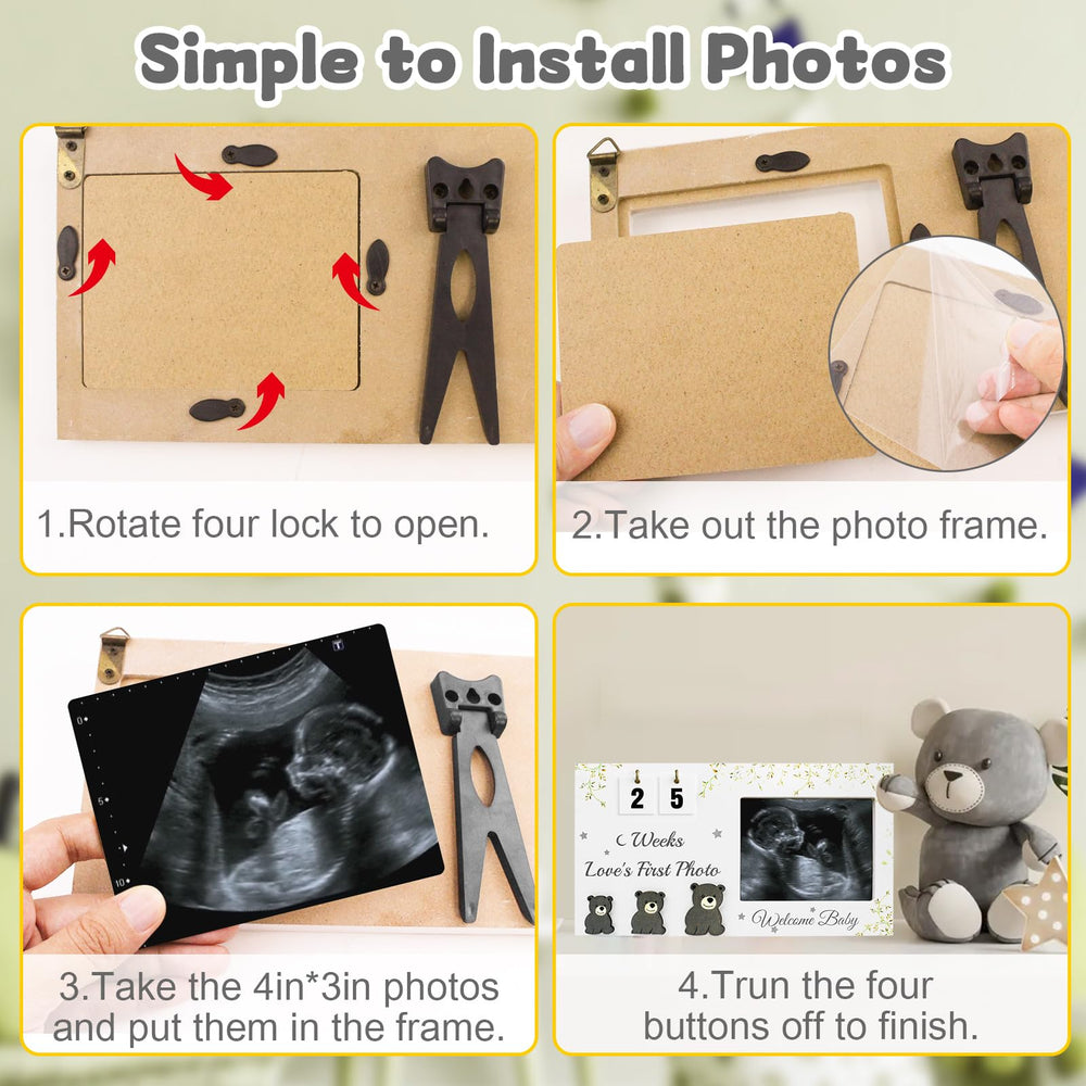 YinEpand ultrasound frame makes a thoughtful baby milestones gift
