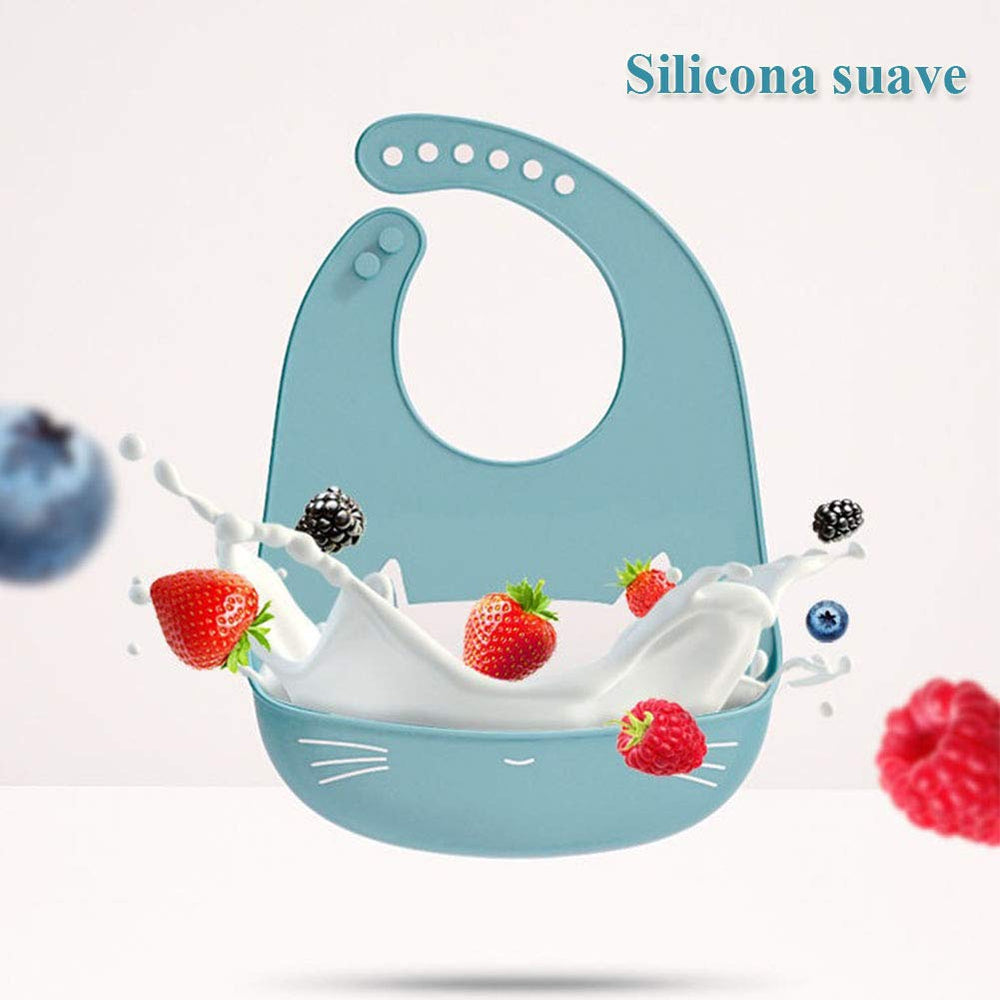 YINGJEE foldable-compact image shows portable bibs for on-the-go feeding