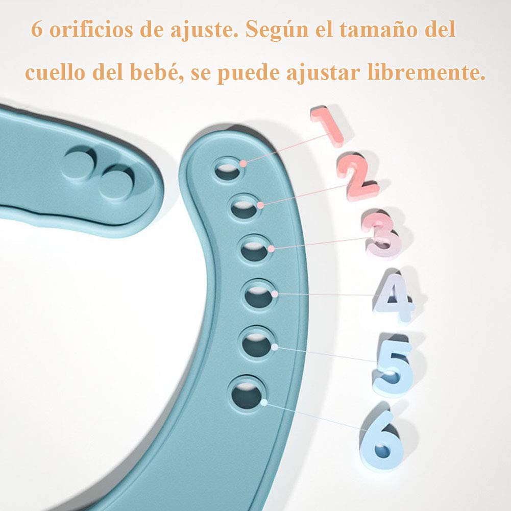 YINGJEE waterproof silicone bibs image communicates stain resistance for busy parents