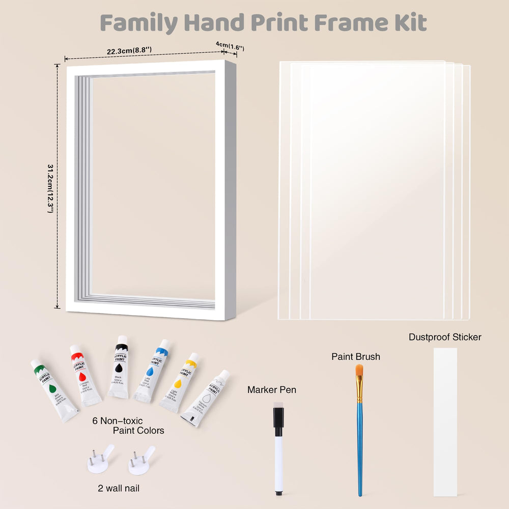 Yingsu Family Handprint Kit gift-ready keepsake for celebrations.