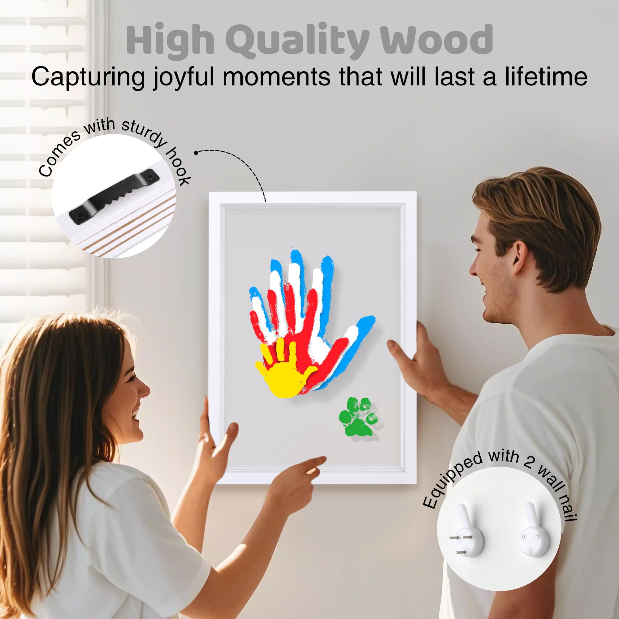 Yingsu Family Handprint Kit offers paw print option to expand family memories.