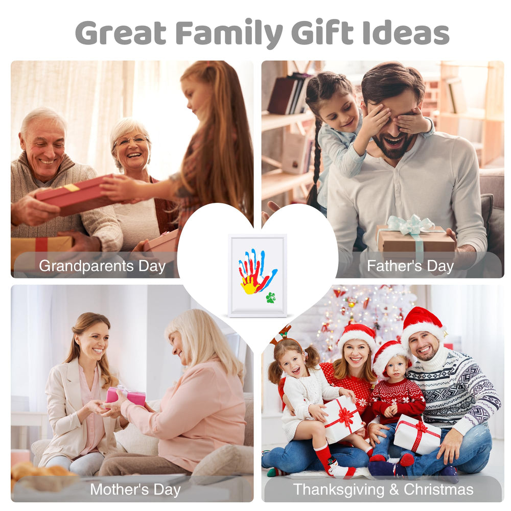 Yingsu Family Handprint Kit allows personalization with names and messages.