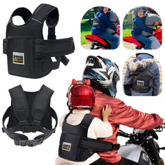 YISNDYA child harness front view demonstrates secure-fit design for rides