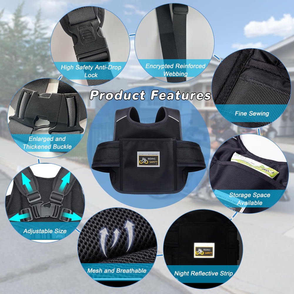 YISNDYA reflective strips night visibility enhances safety during evening rides