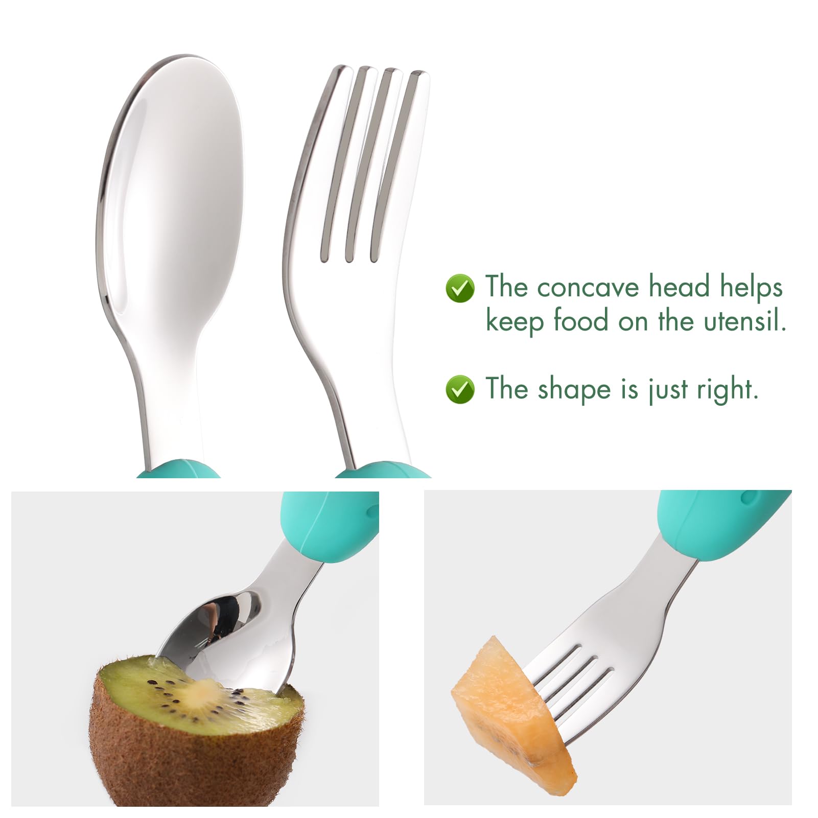 YIVEKO dishwasher-safe kid utensils simplify post-meal cleanup for busy families.