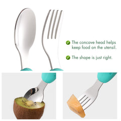 YIVEKO dishwasher-safe kid utensils simplify post-meal cleanup for busy families.