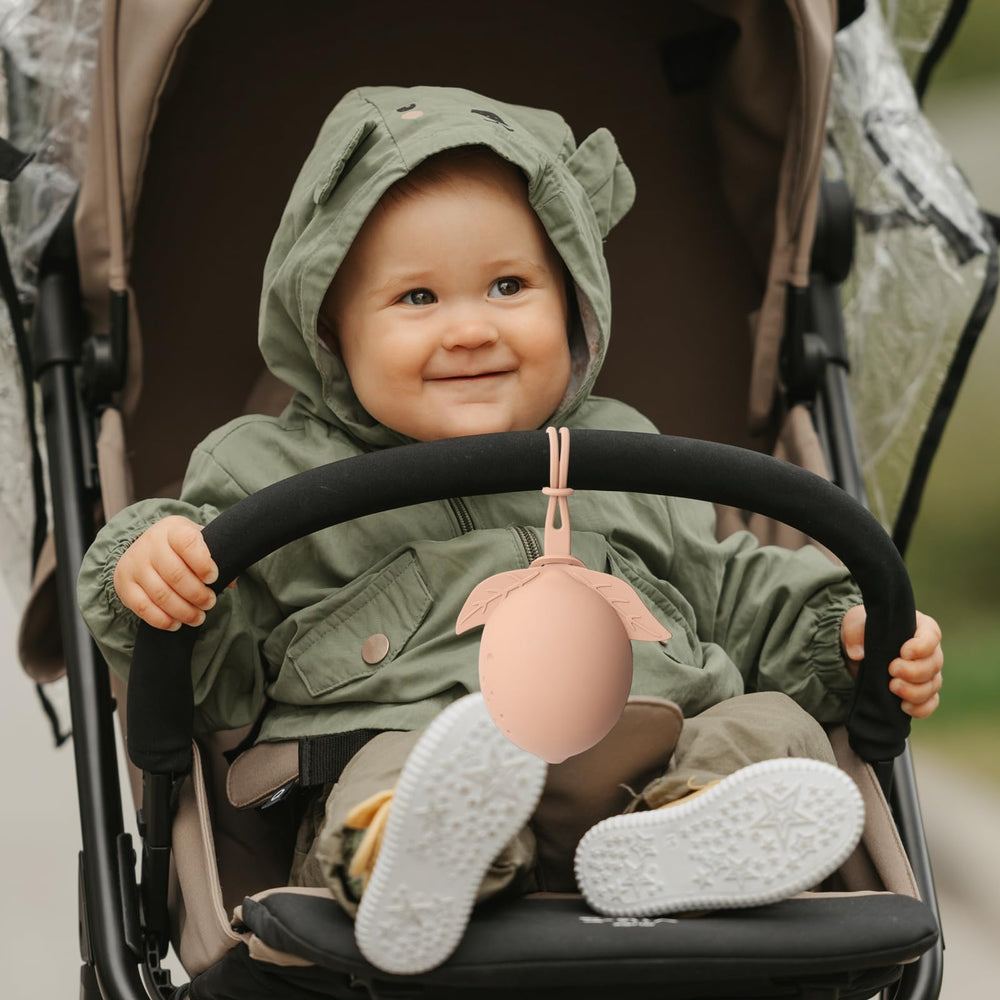 YIVEKO pacifier holder is dishwasher-safe for quick cleanup after meals.