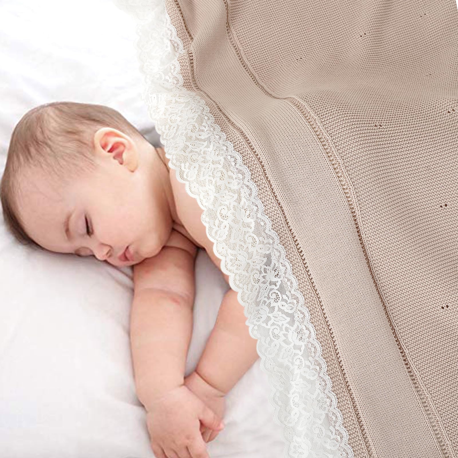 YIXPOH blanket in nursery decor with timeless unisex style