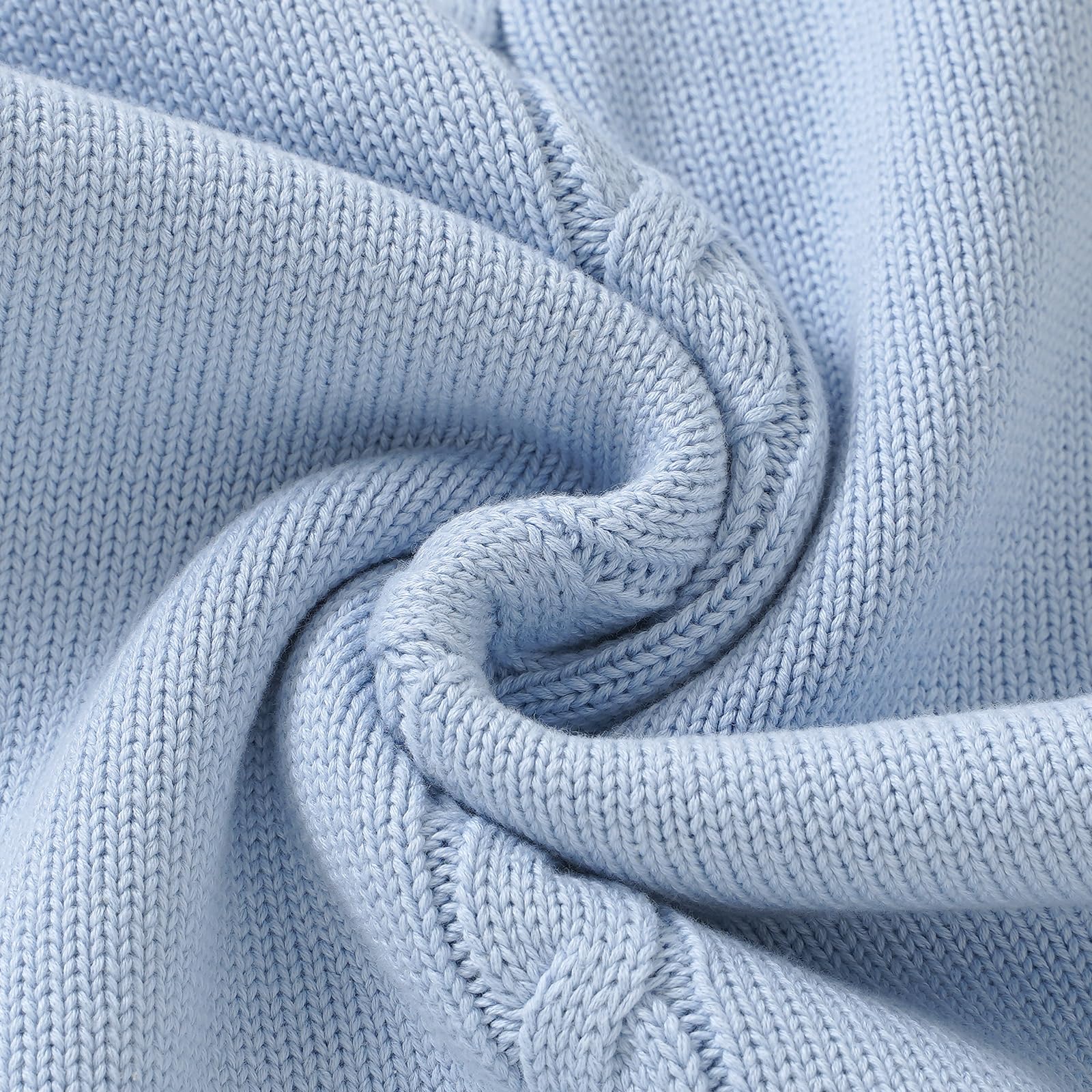 YIXPOH newborn swaddle side-openings facilitate quick nighttime diaper changes.
