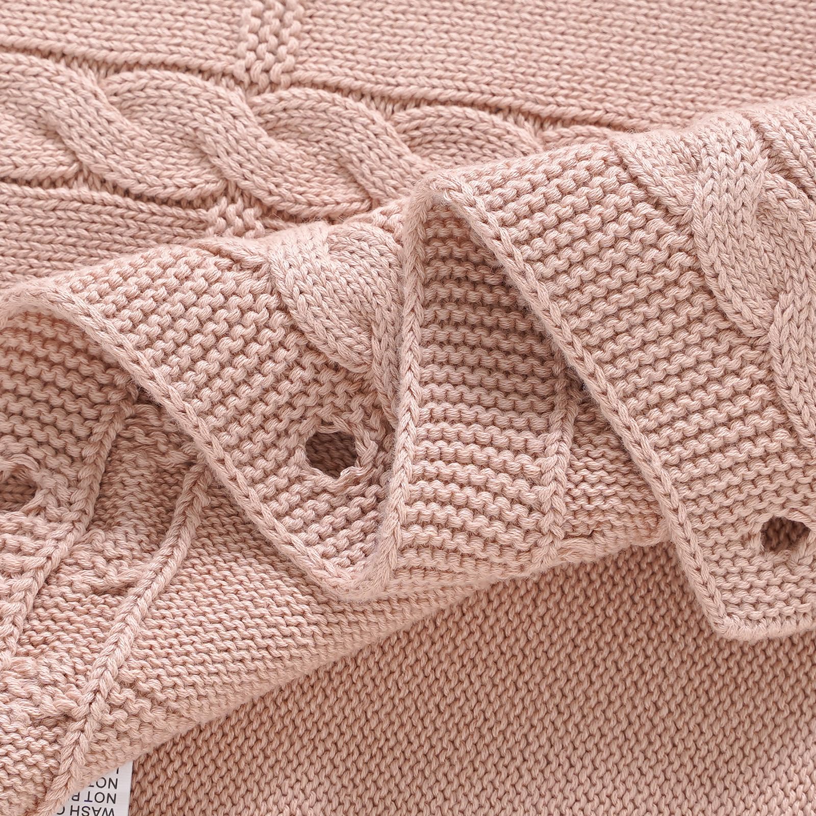 YIXPOH swaddle blanket khaki gift-ready image emphasizes present-worthy option.