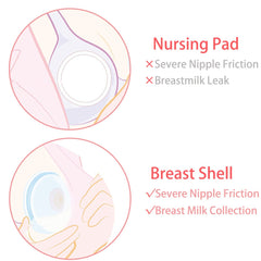 YIYEE Breast Shells worn in bra fit showing discreet protection.