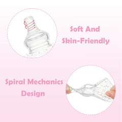 YIYEE nipple shield 20mm side view shows lightweight design for mom to hold.