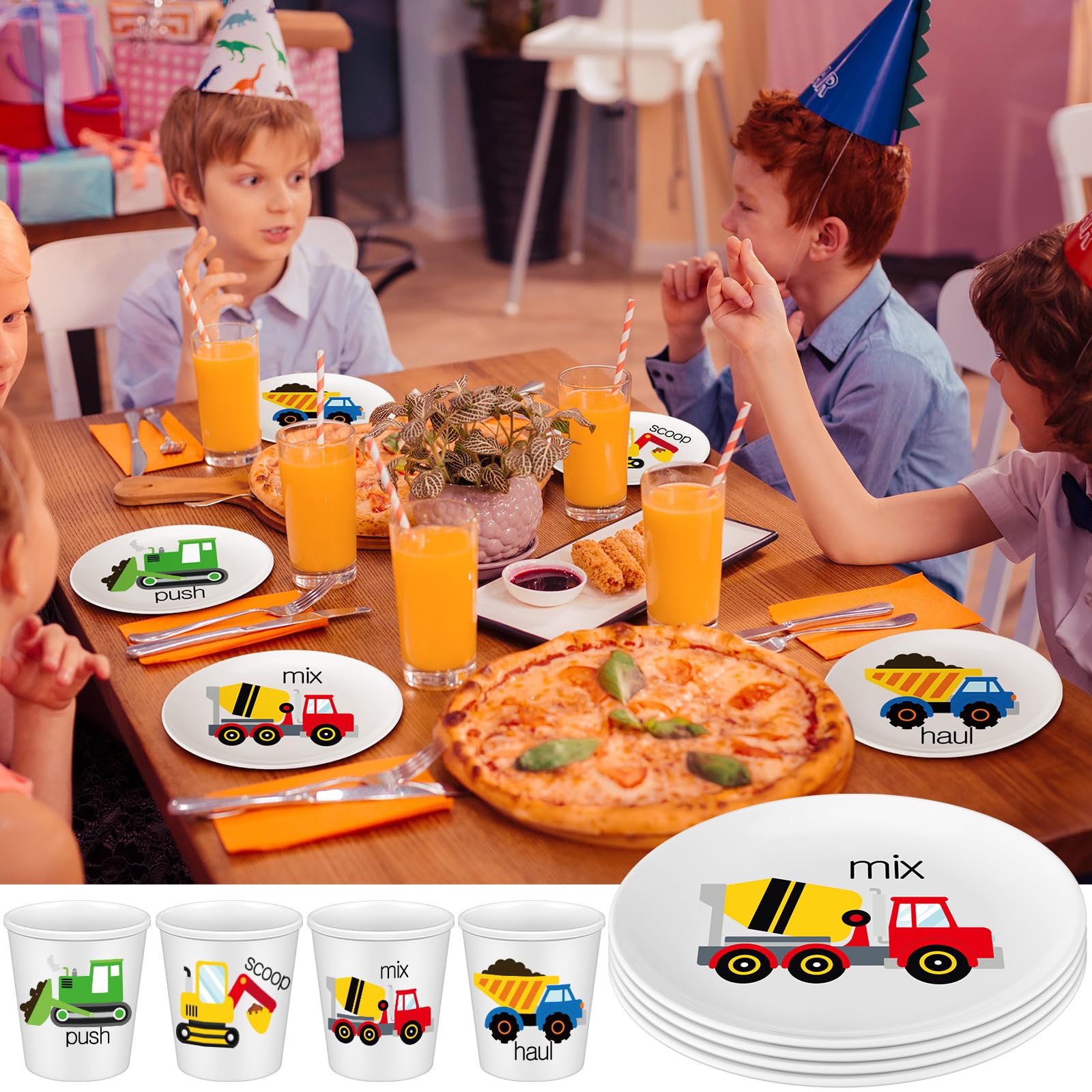 Yiyiring drop-resistant construction dinnerware resists drops during active meals.