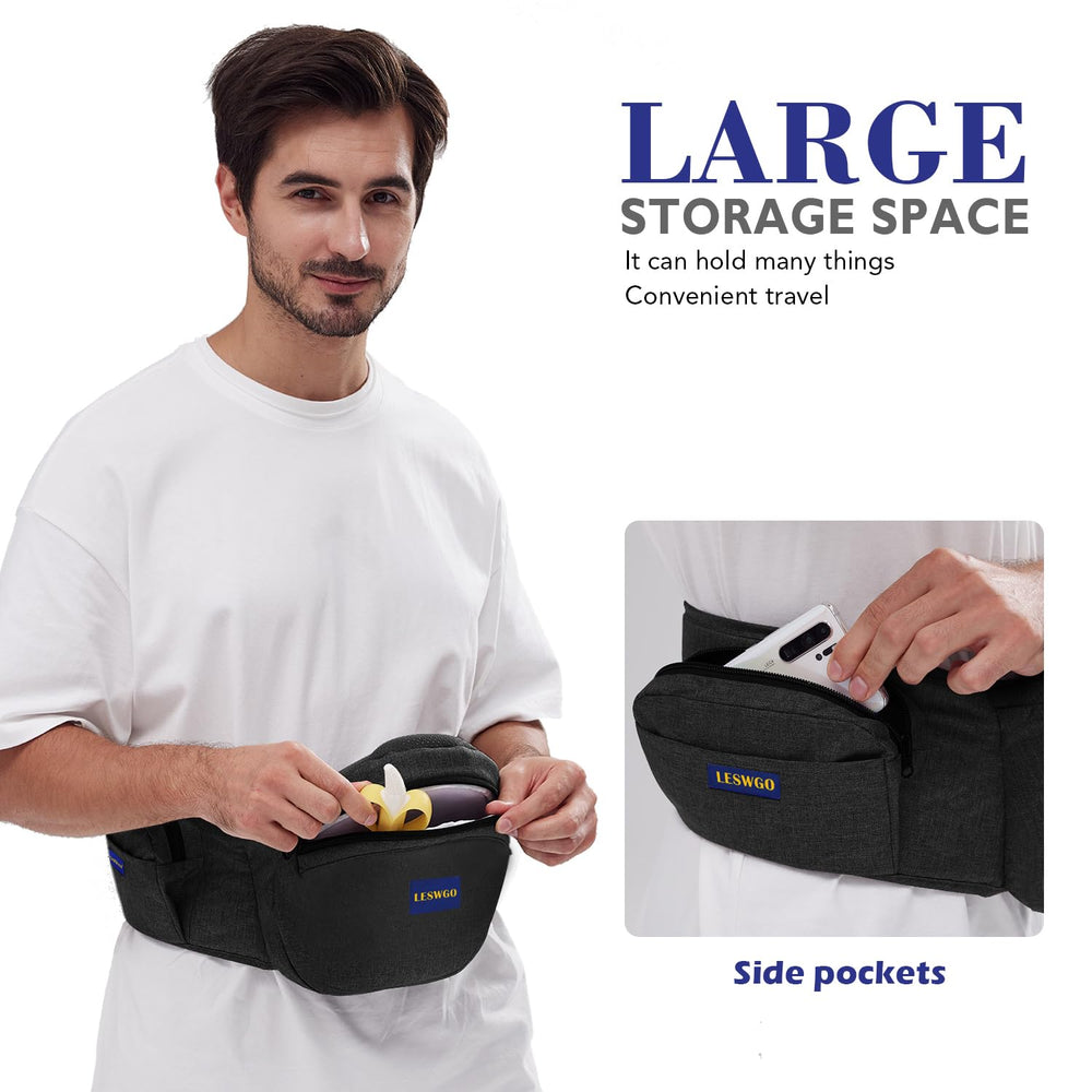 YJOEKAP ergonomic design provides lumbar support during carries.